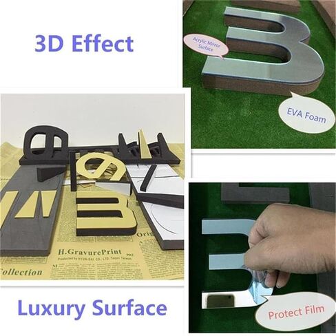 FASHION in THE CITY 3D DIY Wall Clock Creative Design Mirror Surface Wall Decorative Sticker Watches (Black) in Kuwait