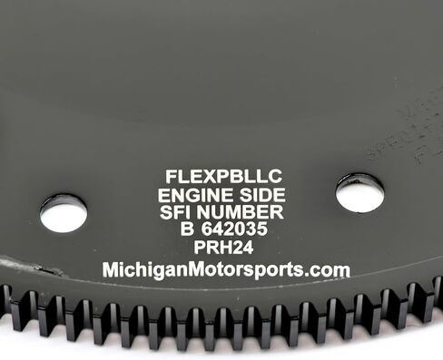 ميشيغان موتورسبورتس 1999-2000 6.0L LS Flexplate للكرنك الطويل | ممفليكسببلك | يناسب محركات LQ4 ذات العمود المرفقي ذو 6 مسامير | لوحة مرنة مسطحة عالية القوة مصنفة من SFI | ترقية ناقل الحركة LS المتين in Saudi Arabia