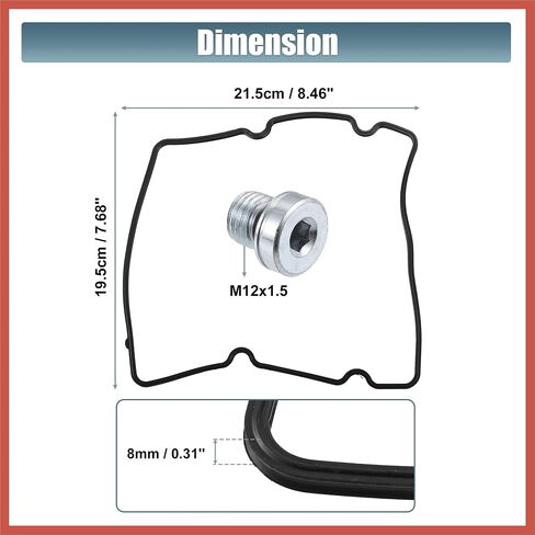 ACROPIX 1 Set HPOP High Pressure Oil Pump Gasket Kit for Ford E-150 E-250 E-350 E-450 Super Duty 2005-2010 5C3Z-9G804-C HPOP Fitting Update Kit Car Parts in Saudi Arabia
