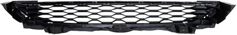 For Mini Cooper 2014-2021 Grille | Center | Plastic | Textured Black Shell and Insert | With Chrome Molding | S Model | Convertible/Hatchback | Replacement For MC1200109 | 51137335528 in Saudi Arabia