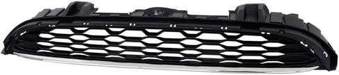 For Mini Cooper 2014-2021 Grille | Center | Plastic | Textured Black Shell and Insert | With Chrome Molding | S Model | Convertible/Hatchback | Replacement For MC1200109 | 51137335528 in Saudi Arabia