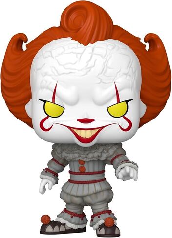 فانكو بوب! التلفاز: مرحبًا بكم في ديري - Pennywise - IT - شخصية الفينيل القابلة للتجميع - فكرة هدية - بضائع رسمية - ألعاب للأطفال والكبار - عشاق الرعب - نموذج لهواة الجمع والعرض in Saudi Arabia