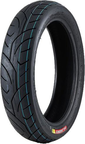 إطار دراجة نارية خلفي 150/80-16، جدار أسود، إطار شارع بدون أنابيب 4PR 71H للرحلات والجولات، أداء عالٍ، قبضة معززة ومقاومة التآكل in Kuwait