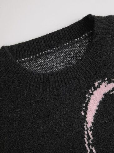 CIDER Womens Sweater Bow Knot Cute Y2k Long Sleeve Crew Neck Pullover Tops in Saudi Arabia