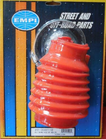 Swing Axle Boot, Red, for Beetle & Ghia 48-68, Pair, Compatible with Dune Buggy in Saudi Arabia