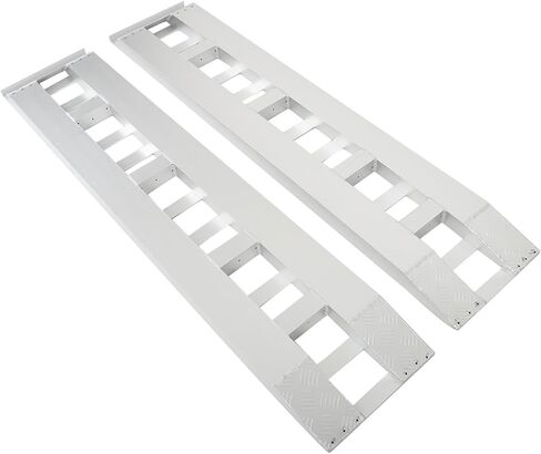 labwork 1 Pair 72 inch X 14 inch Aluminum Ramps Trailer Ramps 6500LBS Capacity for Car Trailer Truck ATV - Hook Ramp Attachment End in Saudi Arabia