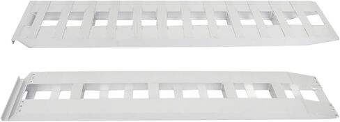 labwork 1 Pair 72 inch X 14 inch Aluminum Ramps Trailer Ramps 6500LBS Capacity for Car Trailer Truck ATV - Hook Ramp Attachment End in Saudi Arabia