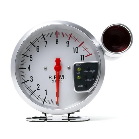 5 Inch Universal l Tachometer RPM for Cars – High-Precision RPM Gauge with 7-Color LED Backlight, 12V Programmable Shift Light – Easy Install for Racing & Daily Driving in Kuwait