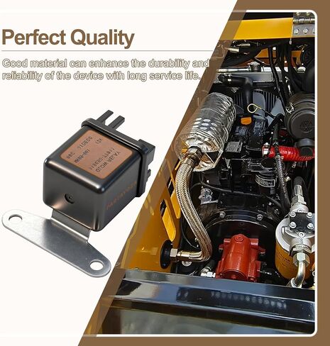 مرحل قابس توهج التسخين 12 فولت 119650-77911 119650-77910 لـ Yanmar NGK G71SU يناسب John Deere & Cub Cadet، يستبدل JIDECO 91008V MR8B-661 in Kuwait