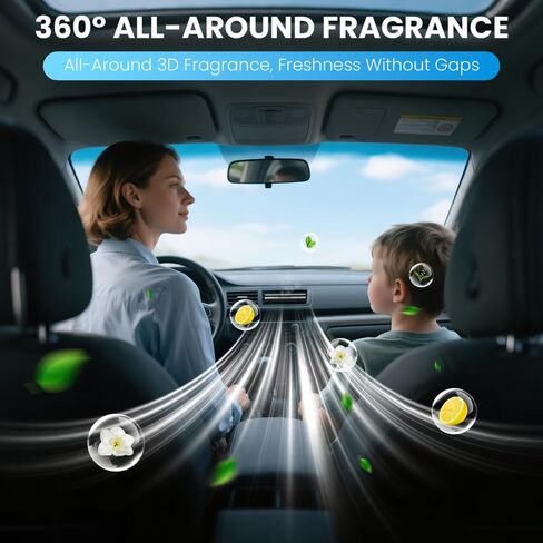 موزع معطر هواء للسيارة، مشابك تنفيس لعطور السيارات للزيوت العطرية، هدية إكسسوارات تزيين عطور السيارات العالمية in Kuwait