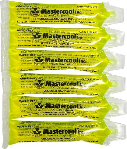 Mastercool 92732 Standard Universal UV Dye – 32 oz Bottle (128 Applications) – R‑1234yf, Hybrid & CO₂ Compatible in Saudi Arabia