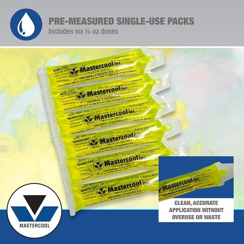 Mastercool 92732 Standard Universal UV Dye – 32 oz Bottle (128 Applications) – R‑1234yf, Hybrid & CO₂ Compatible in Saudi Arabia