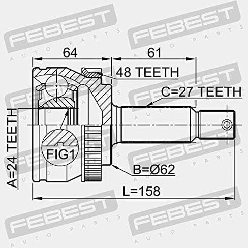 وصلة السيرة الذاتية الخارجية 24X62X27 فبراير 2210-NSP20A48 OEM 49591-1F210 in Kuwait