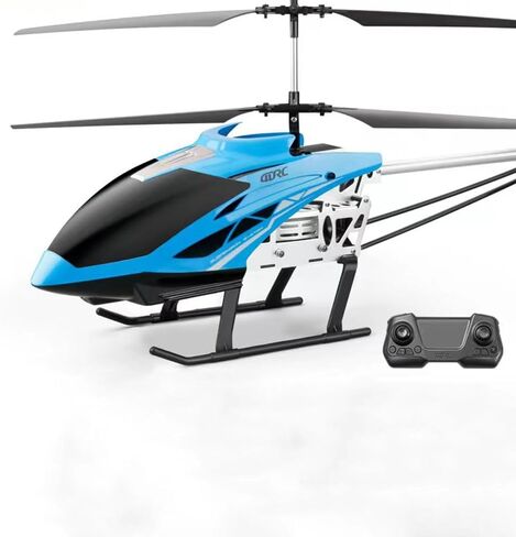 Red Large Fall Resistant Rc Helicopter 3.5 Channels Remote Control Helicopter Toys Gift with LED Light Night in Saudi Arabia
