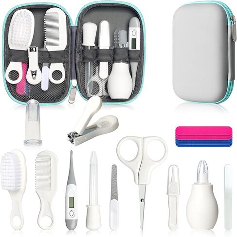 مجموعة العناية بصحة الطفل والعناية به، مجموعة العناية بسلامة الطفل، مجموعة تشذيب الأظافر الكهربائية للأطفال حديثي الولادة، مجموعة العناية الصحية لحديثي الولادة والأطفال الصغار والأولاد والبنات والأطفال (وردي-19 مجموعة) in Kuwait