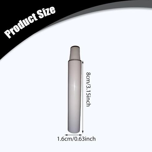 Empty Aluminum Paint Tubes,Packing Sample Bottles Toothpaste Storage for Other Kinds of Paints Acrylic Oil Trip, 20Pcs 10ml in Saudi Arabia