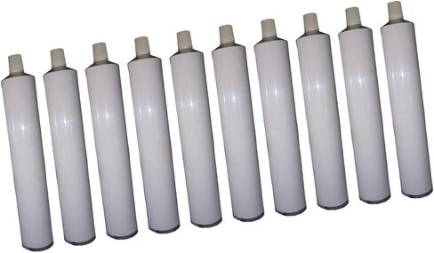 Empty Aluminum Paint Tubes Packing Sample Bottles Multifunctional Refillable Container for Handcream Storing Gouaches Artists, 10Pcs 120ml in Saudi Arabia