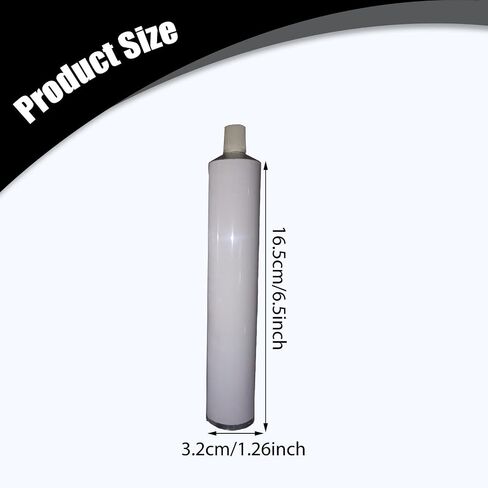 Empty Aluminum Paint Tubes Packing Sample Bottles Multifunctional Refillable Container for Handcream Storing Gouaches Artists, 10Pcs 120ml in Saudi Arabia