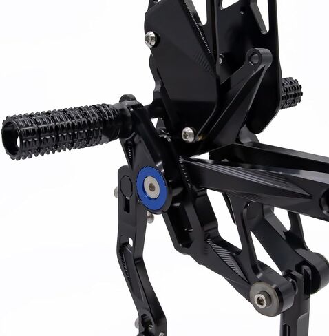 PROCNC Motorcycle Aluminum Rearsets Foot pegs Rear sets Footrest Fit for Yamaha YZF R1 R1M 2019 2020 2021 2022 2023 2024 2025 (Black) in Saudi Arabia