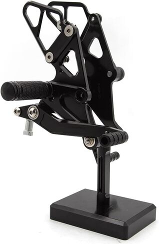 CNC MT07 13-20 Motorcycle Adjustable Rearsets Foot Pegs Rear Set Footpeg Brake Shift Pedal Compatible with MT-07 MT07 FZ-07 FZ07 2013 2014 2015 2016 2017 2018 2019 2020/ XSR700 2015-2018 Black in Saudi Arabia