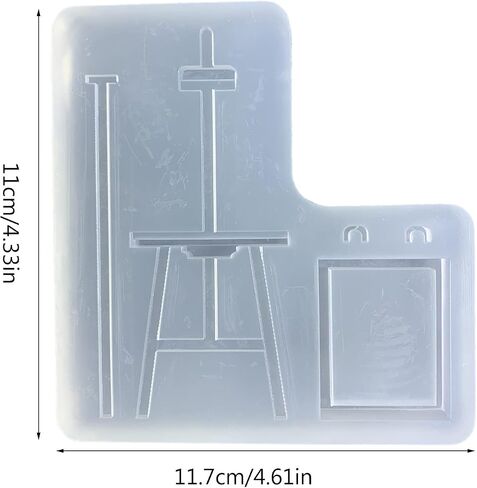 Photo Frame Resin Mold Silicone for Epoxy Casting Hand-Painted Ease Photos Display Tools Molds Silicone in Saudi Arabia