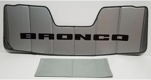 Ford UVS 100 Custom Sunscreen for Ford Bronco | Features Bronco Logo and Fits 2021-2025 | VM2DZ78519A02A in Saudi Arabia