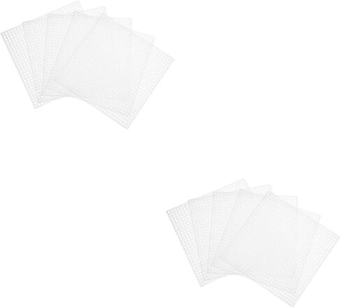 Angoily 3sets Canvas Sheets Flexible Crafting Sewing Pads for Cross Stitch Yarn Projects and DIY Embroidery Durable and Easy to Cut Mesh Crafting Tools 12pcs*3 in Saudi Arabia