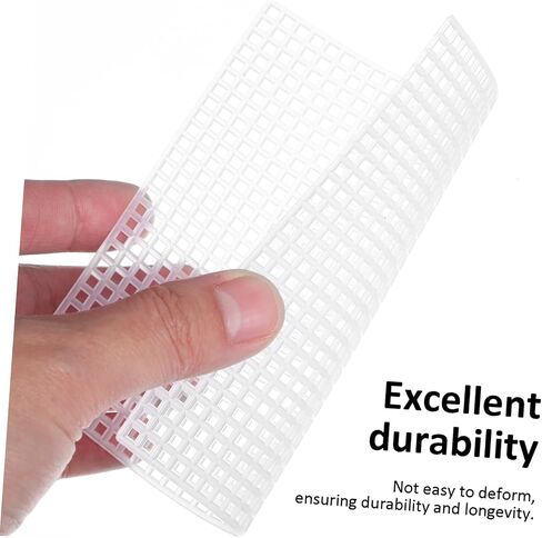 DOITOOL 2sets Crafting Mesh Sheets for Cross Stitch and Embroidery Knitting Canvas Pads Durable and Flexible for DIY Projects and Yarn Crafting 12pcs*2 in Saudi Arabia