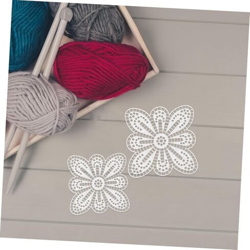Gogogmee 15Pcs DIY Plastic Mesh Sheets for Crafting Versatile Embroidery Cross Stitching Pads with Unique Petal Shaped Design for Creative Projects in Saudi Arabia