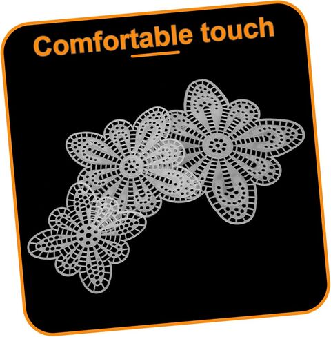 Gogogmee 15Pcs DIY Plastic Mesh Sheets for Crafting Versatile Embroidery Cross Stitching Pads with Unique Petal Shaped Design for Creative Projects in Saudi Arabia