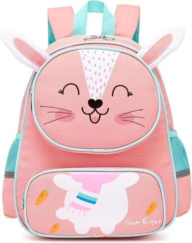 Toddler Backpack for Girls,Cute 3D Cartoon Cat Backpack for Girls,Waterproof Large Space Kindergarten Backpacks,Suitable for 3-9 Years Preschooler Kids Backpacks for Girls Travel Backpack（Cat） in Kuwait