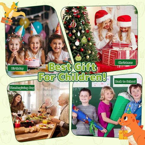 7 Pcs Montessori Kids Knife Set for Real Cooking, BPA Free Kitchen Cooking Tools Toys for 3-12 Year Old Boys Girls, Toddlers Knife Set with Peeler, Cutting Board and Cookie Cutter for Kids Gift in Kuwait