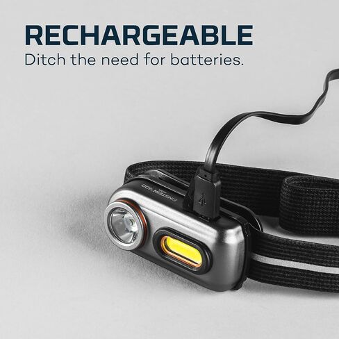 NEBO Einstein Cap Light | Rechargeable 50 Lumen Cap Light 18 Hours of Operation Between Charges in Saudi Arabia