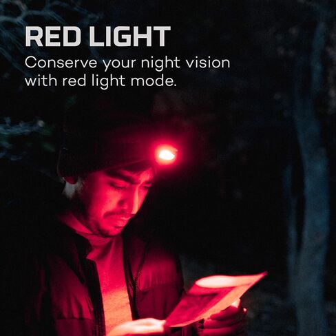 NEBO Einstein Cap Light | Rechargeable 50 Lumen Cap Light 18 Hours of Operation Between Charges in Saudi Arabia