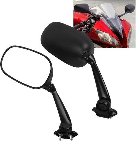 متوافق مع YZF600 YZF 600 YZF R6 YZFR6 YZF-R6 2008-2015 2014 2013 دراجة نارية مرآة الرؤية الخلفية الرؤية الخلفية المرايا الجانبية مقلوب in Kuwait