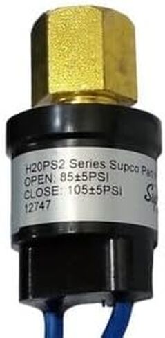 #US SLP85105 مفتاح الضغط المنخفض مفتوح 85 رطل لكل بوصة مربعة إغلاق: 105 رطل لكل بوصة مربعة للتبريد والتدفئة والتهوية وتكييف الهواء (HVAC) in Kuwait