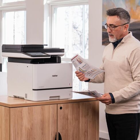 Brother MFC-L8930CDW Business Color Laser All-in-One Printer with Duplex Print, Scan, Copy, Low-Cost Printing, and Advanced Security Features in Saudi Arabia
