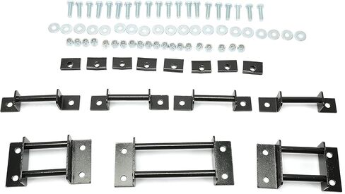 3rd Row Seat Brackets Compatible with 2000-2014 Chevy Tahoe GMC Yukon Seats Brackets with Strikers and Bolts Steel Black in Saudi Arabia