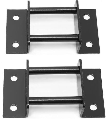 3rd Row Seat Brackets Compatible with 2000-2014 Chevy Tahoe GMC Yukon Seats Brackets with Strikers and Bolts Steel Black in Saudi Arabia