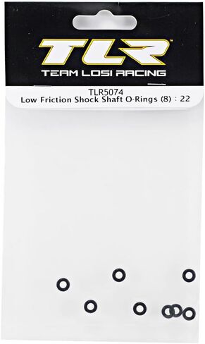 Low Friction Shock Shaft O-Rings (8): 22 TLR5074 in Saudi Arabia