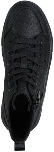 Skechers Kids Girls Hyperlift Sneaker, Black, 2.5 Little Kid in Kuwait