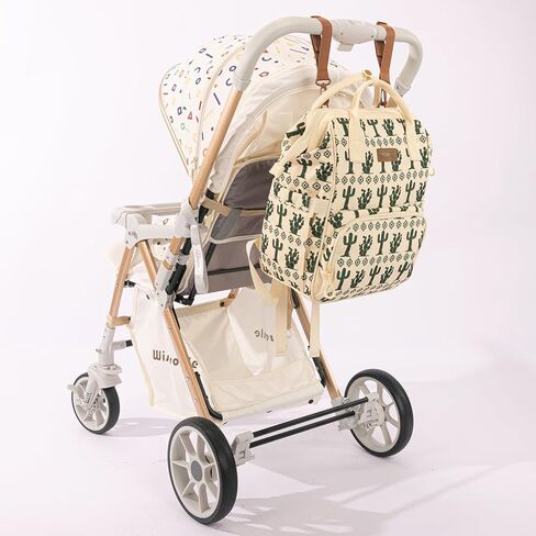 Montana West x Wrangler Diaper Bag Backpack, Multifunction Waterproof Travel Essentials Large Capacity Unisex Baby Bags with Stroller Straps and Insulated Pockets in Kuwait