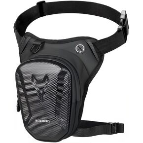 Motorcycle Leg Bag, Thigh Bag For Riding, Drop Leg Pouch For Men & Women–With Removable Straps, Waterproof Fanny Pack, Phone Purse–Travel Hiking Cycling Outdoor Upgraded & Lengthened Leg Strap 8866-6 in Saudi Arabia