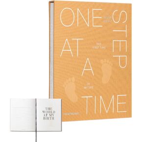 Dog Album – A Dog’s Life – Beige Cloth Memory Book with 30 Pages – Large Keepsake for 4x6 Photos with Writing Space – Expandable Pet Photo Album in Kuwait