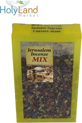 Holy Land Market Incense From Jerusalem - 100 Grams (3.5 Ounces) (Amber) in Kuwait