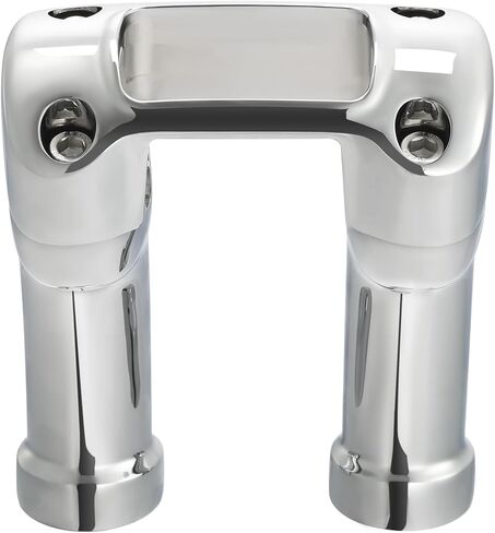 XMT-MOTO 1" Handlebar Riser Fit For Harley Softail Street Bob FXBBS Breakout FXBR FXBRS Chrome in Saudi Arabia