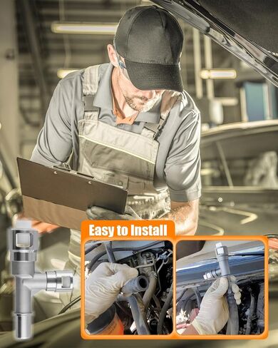 Metal Heater Hose Connector Compatible with Cadillac Chevrolet GMC Models Replace 800-413HP in Saudi Arabia