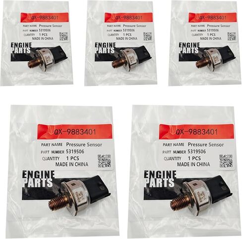 5-pcs Pressure Sensors 5319506 5319506F 45PP3-5 45PP35 Compatible for Cummins QSF3.8 Engine 35D-9 40D-9 45D-9 50DA-9 50D-9 60D-9 70D-9 Forklift in Saudi Arabia