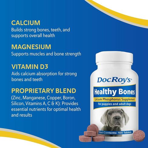 Doc Roys Healthy Bones 100ct in Saudi Arabia