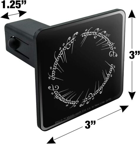 الرسومات والمزيد سيد الخواتم Mordor Script سحب وصلة وصلة المقطورة غطاء التوصيل إدراج in Kuwait